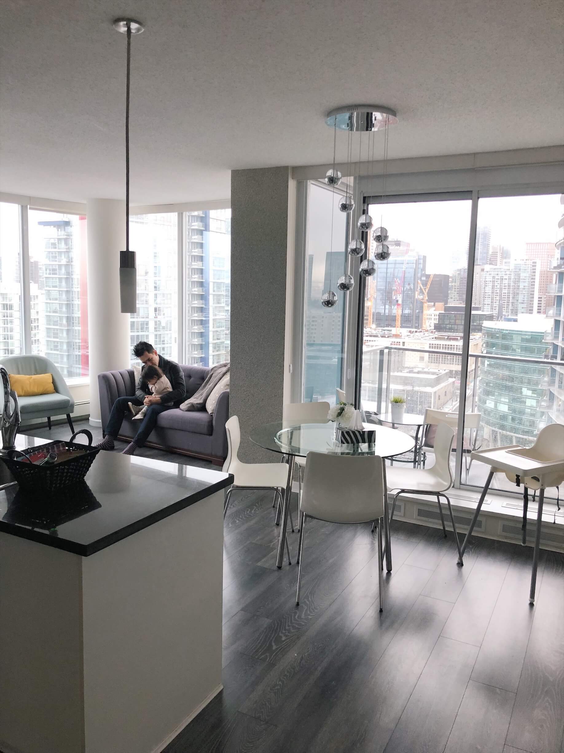 Vancouver baby friendly airbnb rental
