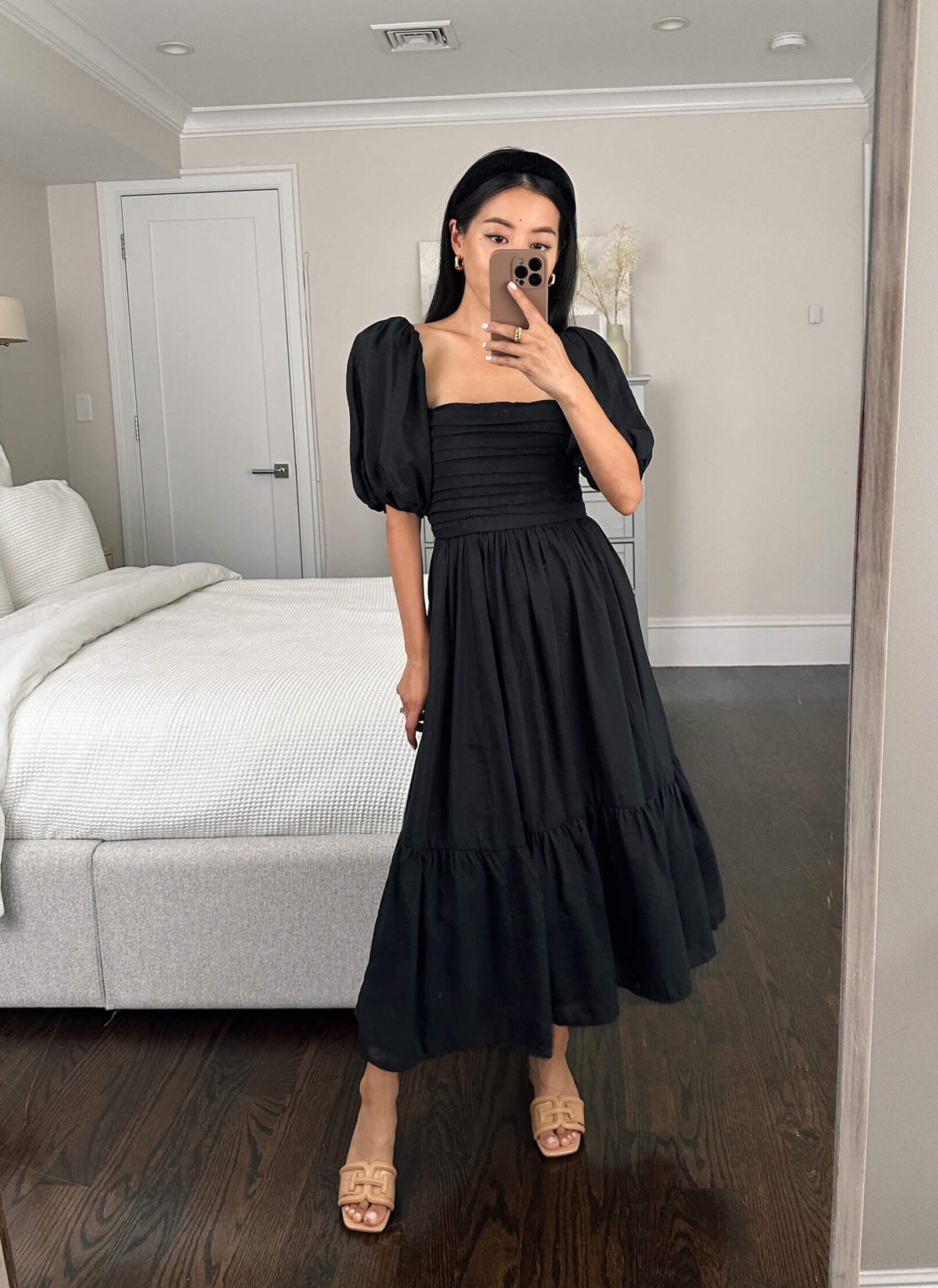 abercrombie black dress lightweight