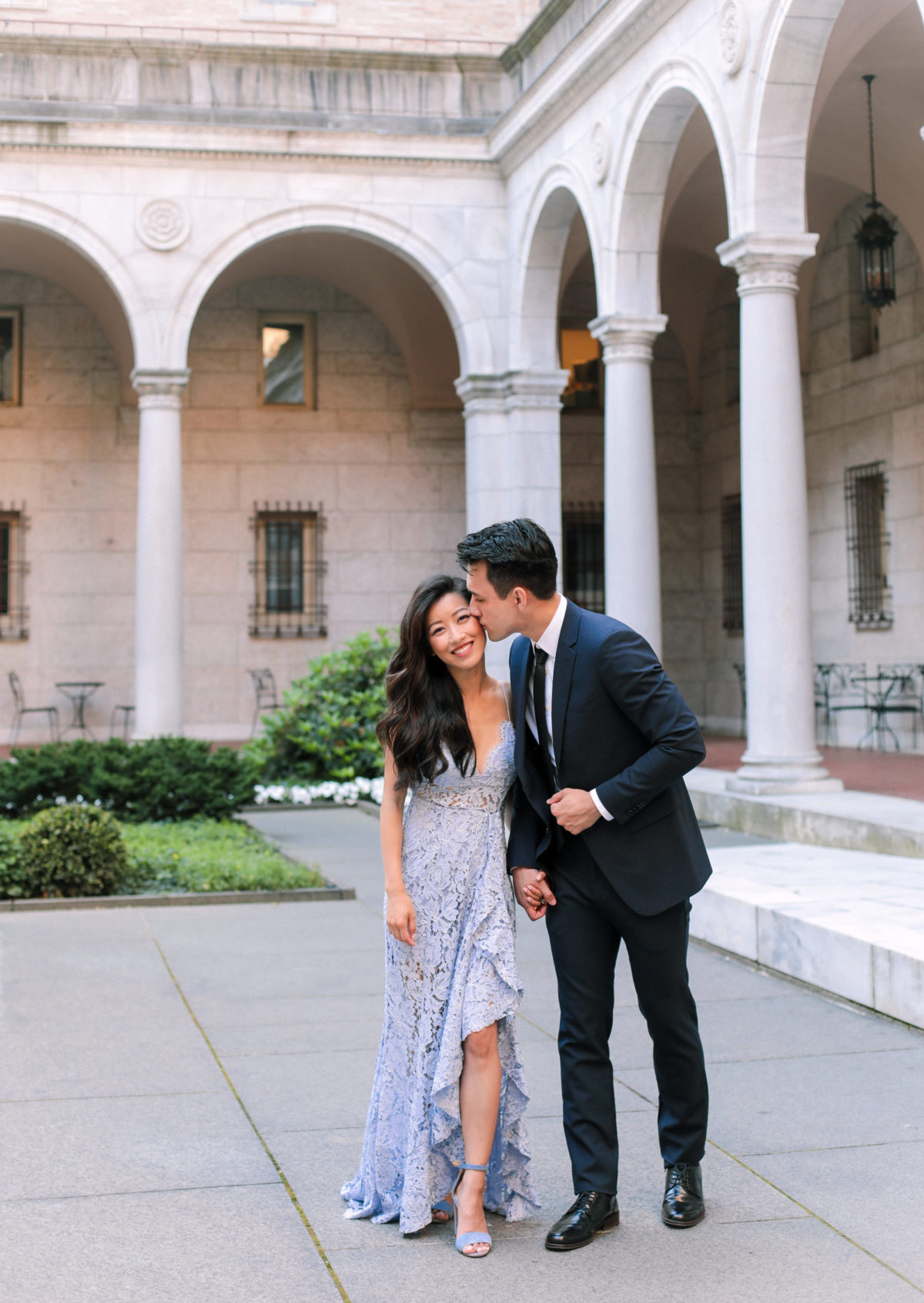 wedding anniversary photos dress boston blogger library