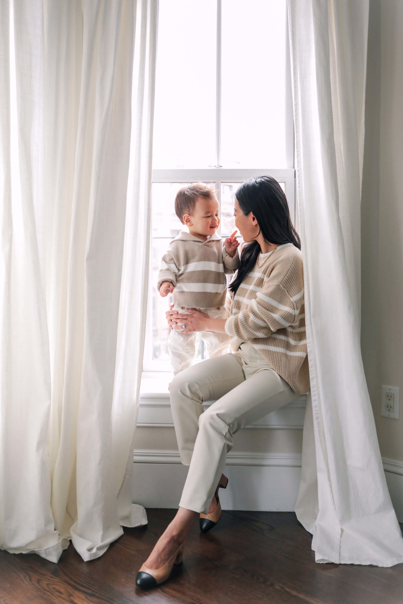 matching mommy and me spring outfits