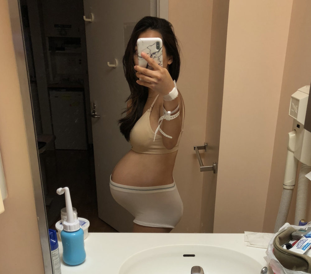 hospital postpartum belly body fridababy mom washer