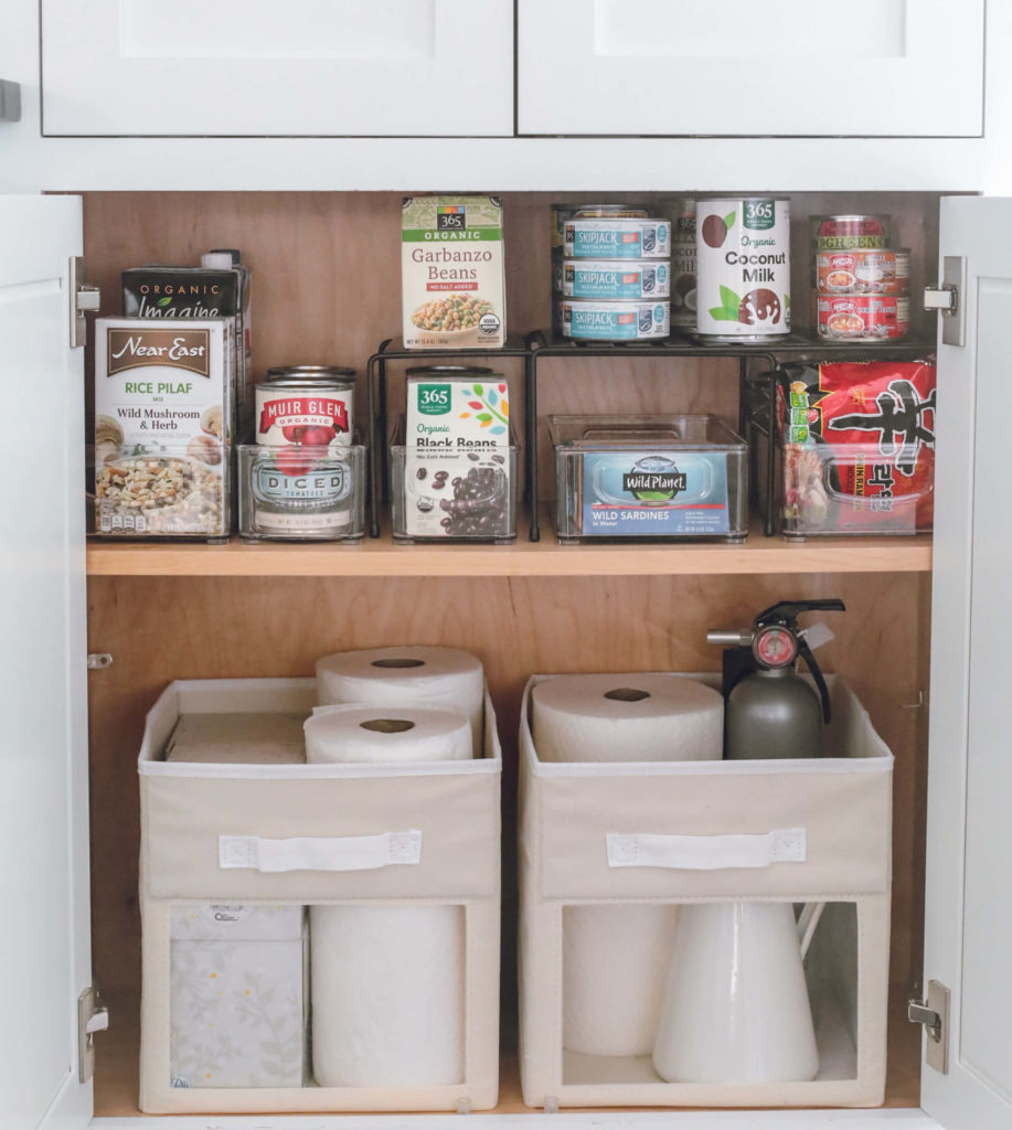 kitchen pantry bathroom closet organization tips