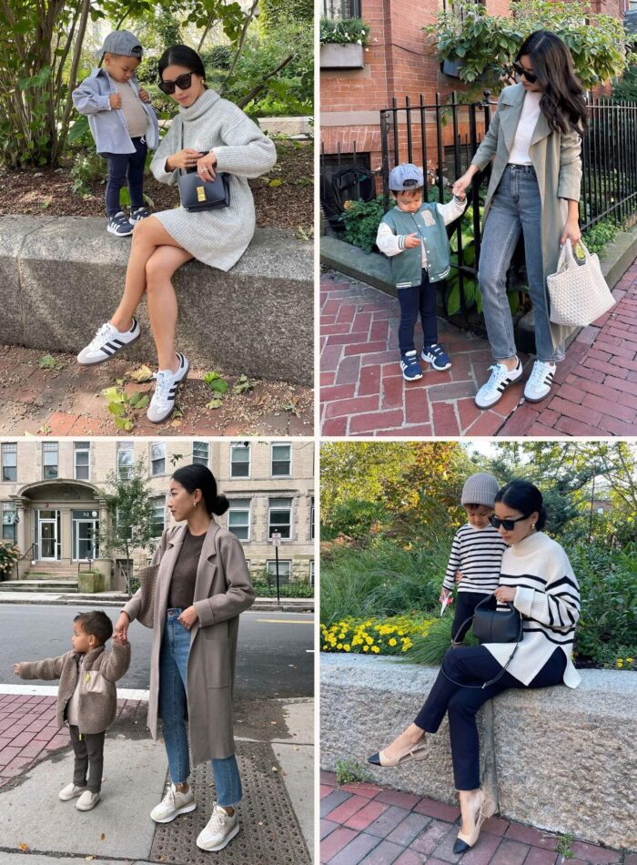 mom and son fall outfit ideas