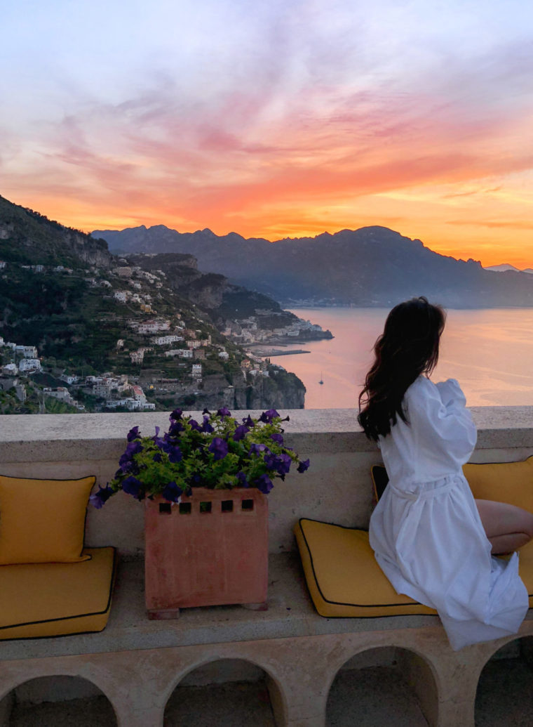 amalfi coast hotel best sunrise sunset