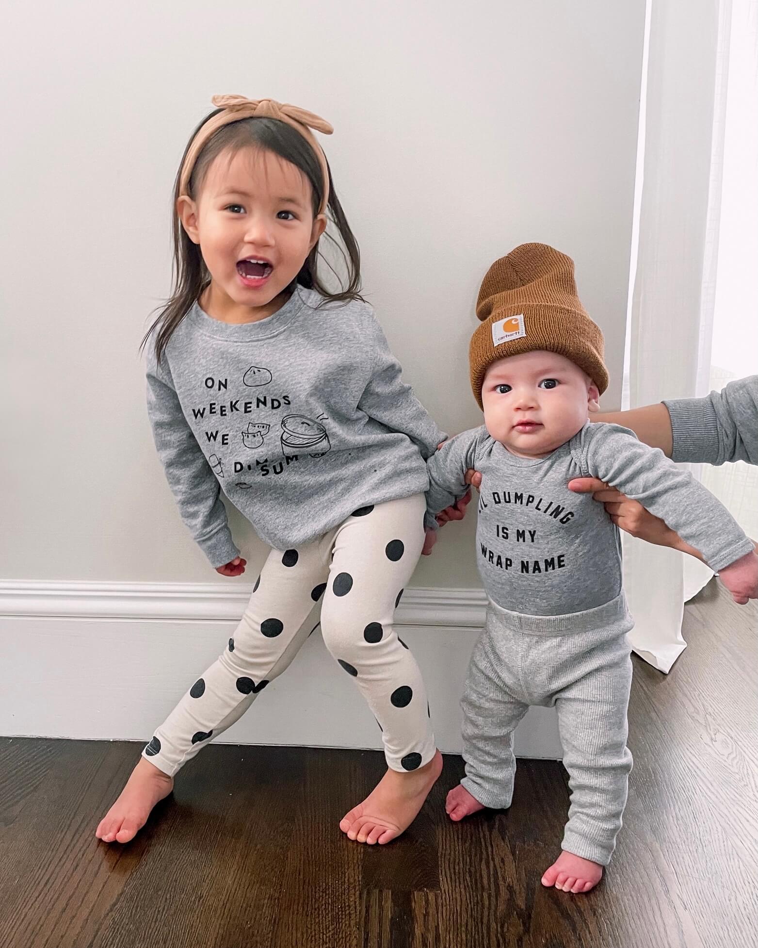 toddler dim sum sweatshirt