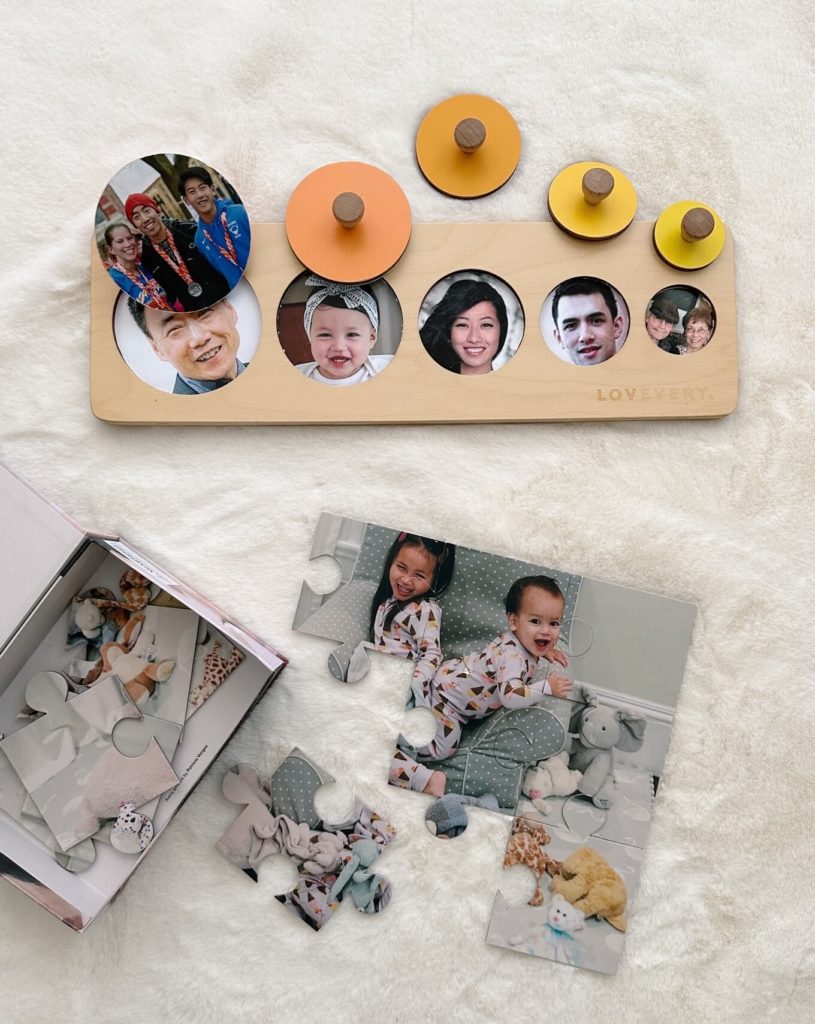 personalized puzzle gift idea for kids and toddlers
