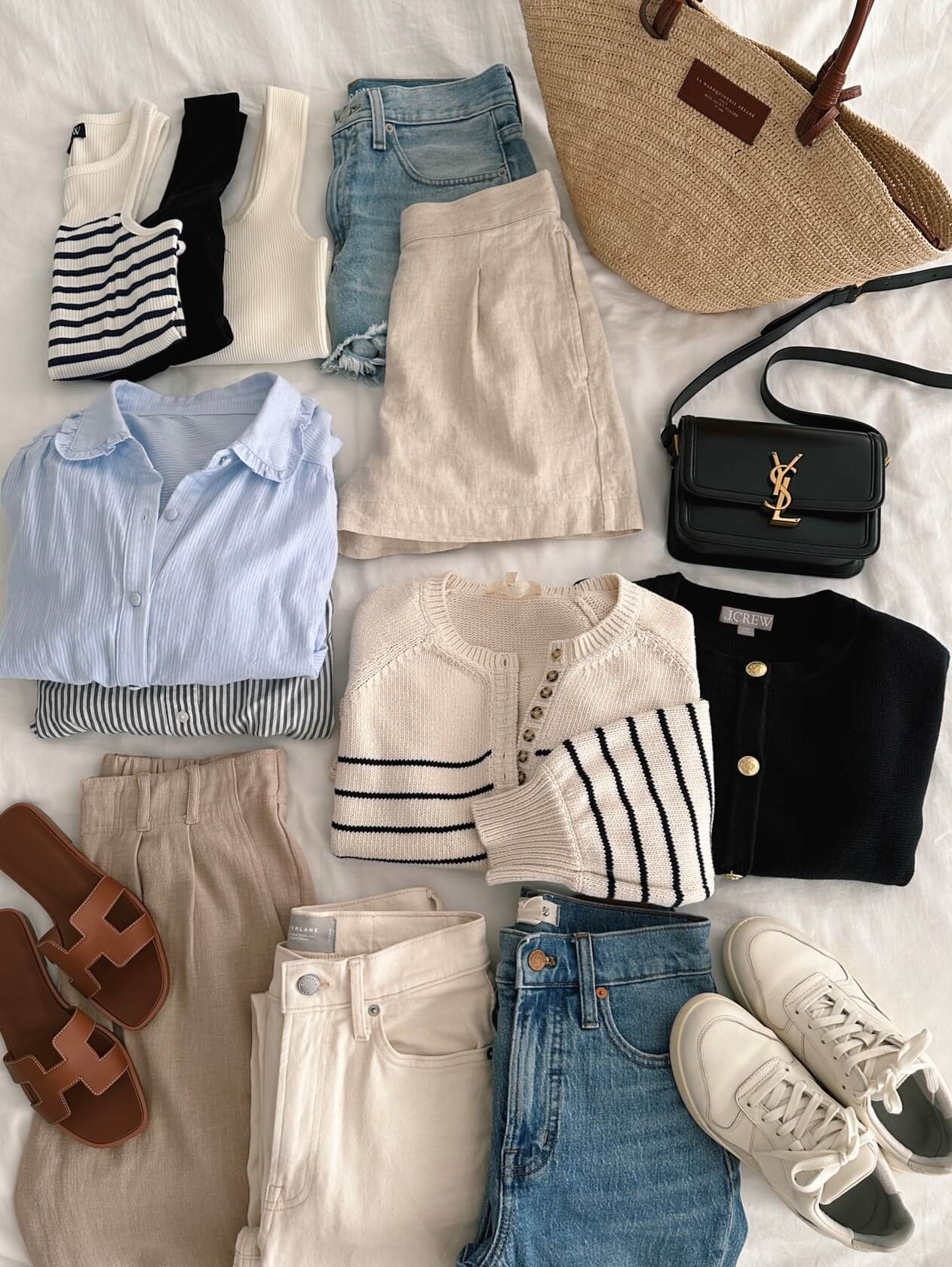 petite summer capsule wardrobe