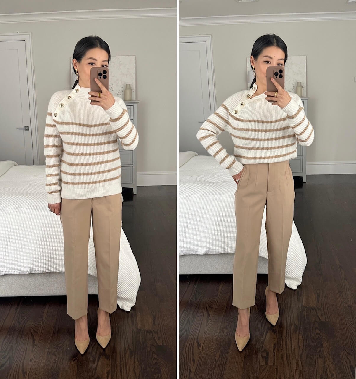 Sezane Trudy jumper sweater review