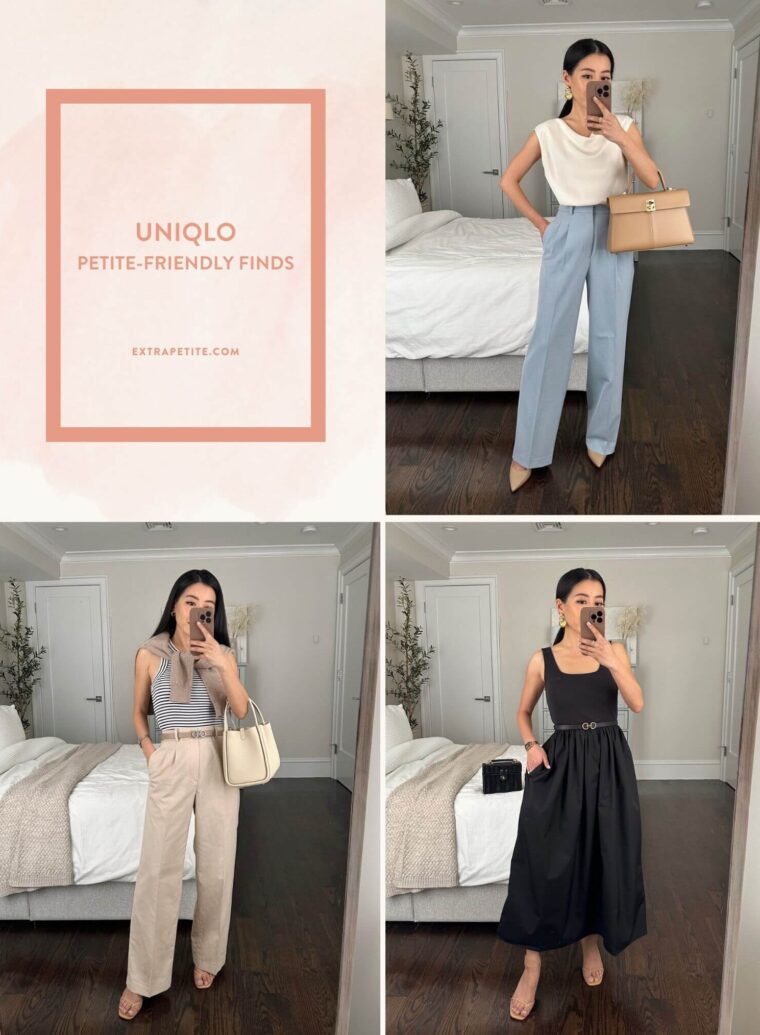 Uniqlo petite spring try ons