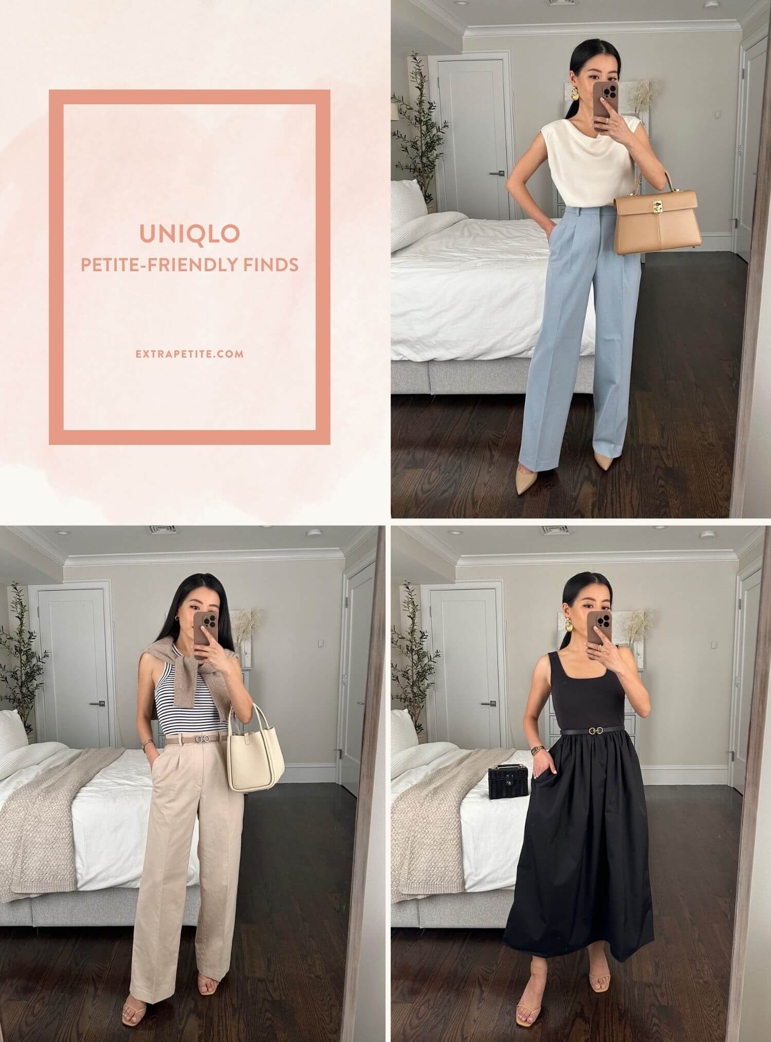 Uniqlo petite spring try ons