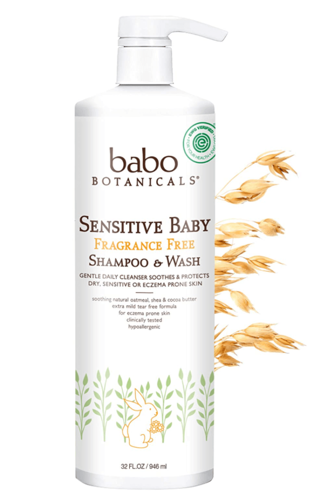 best baby shampoo for sensitive skin