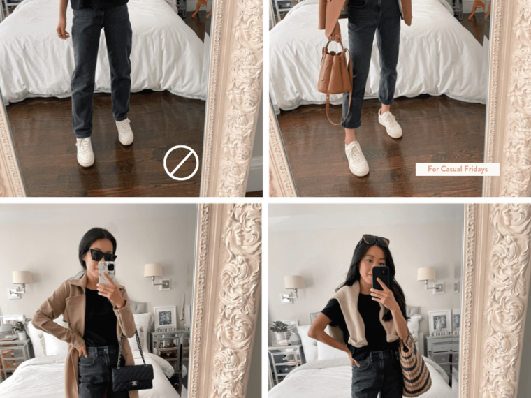 how to style straight jeans for petites